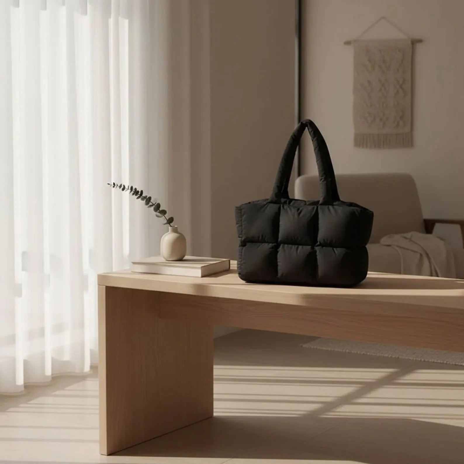 Velqyx's Puffy Tote Bag