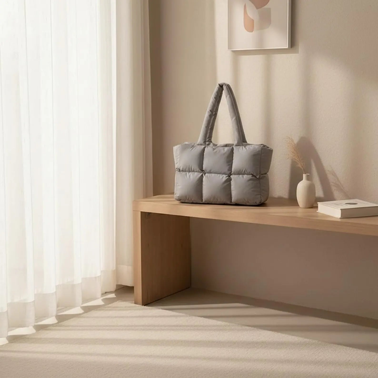 Velqyx's Puffy Tote Bag